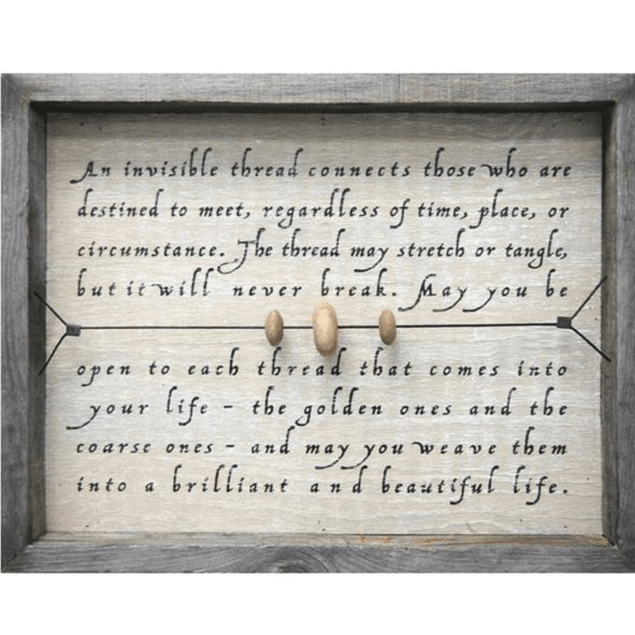 An Invisible Thread - Sea Green Designs