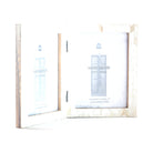 Artemis 5x7 Double Picture Frame in Bone