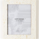 Artemis 8x10 Picture Frame, Carved Bone