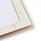 Artemis 8x10 Picture Frame, Carved Bone