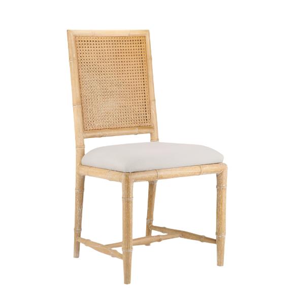 Aubrey Side Chair in Natural - Sea Green Designs