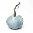Seafoam Silk Velvet Pumpkin - Sea Green Designs