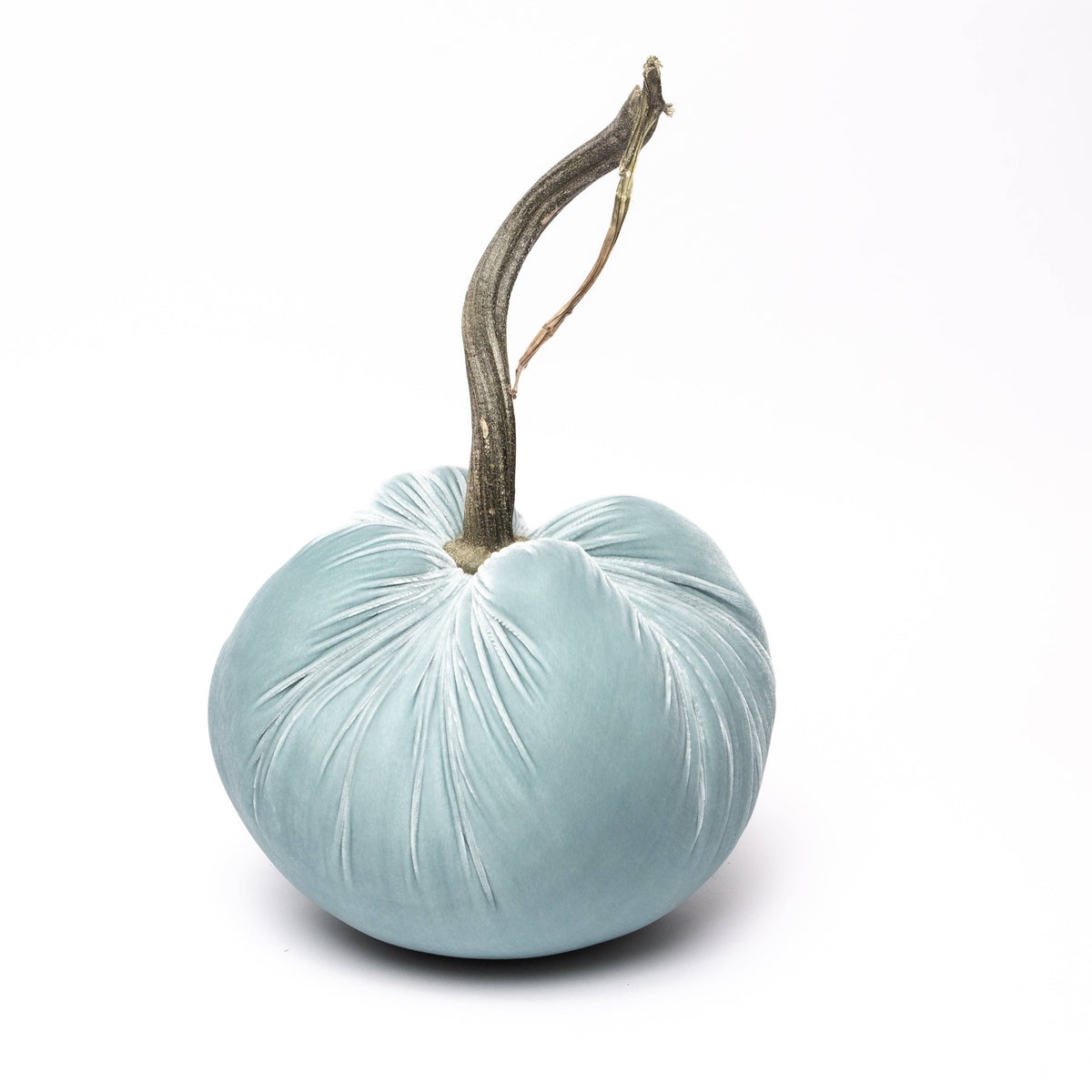 Seafoam Silk Velvet Pumpkin - Sea Green Designs