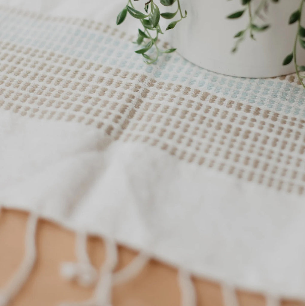 Camden Cotton Bath Towel - Sea Green Designs