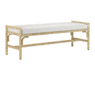 Olisa Natural Bench - Sea Green Designs