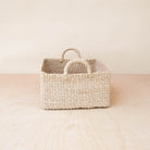 Square Tabletop Basket - Sea Green dEsigns