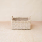 Square Tabletop Basket - Sea Green dEsigns