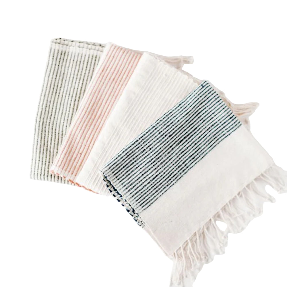 Riviera Cotton Hand Towel - Sea GReen Designs