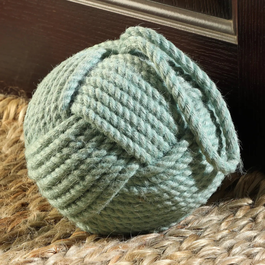Jute Door Stopper - Sea Green Designs