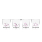 Whimsical Tumbler Glasses | Set of Four - Sea Green Designs