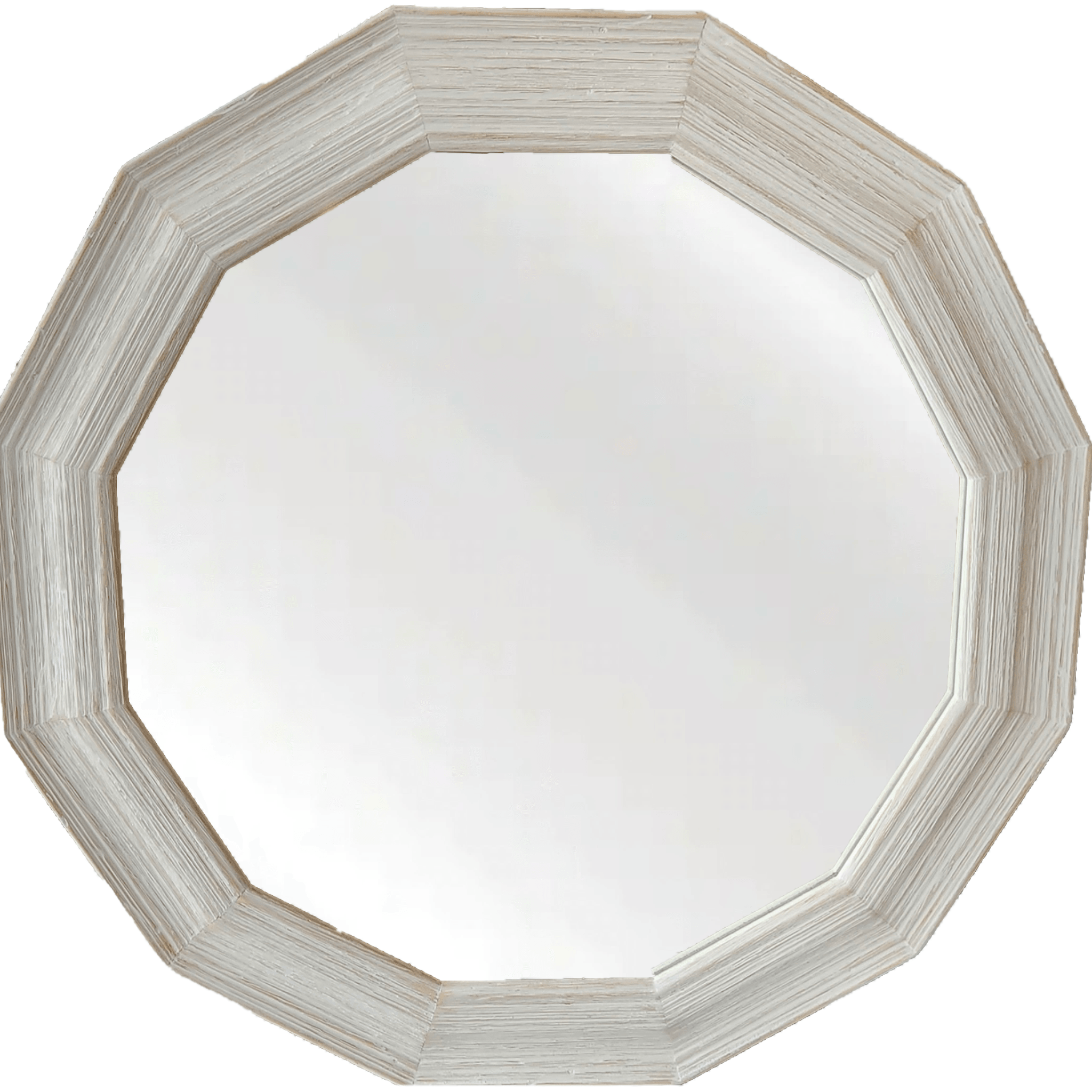Beach Barn Mirror in White - Sea Green Designs