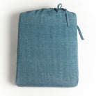 Linen Duvet Cover Set in Denim Blue - Sea Green Designs