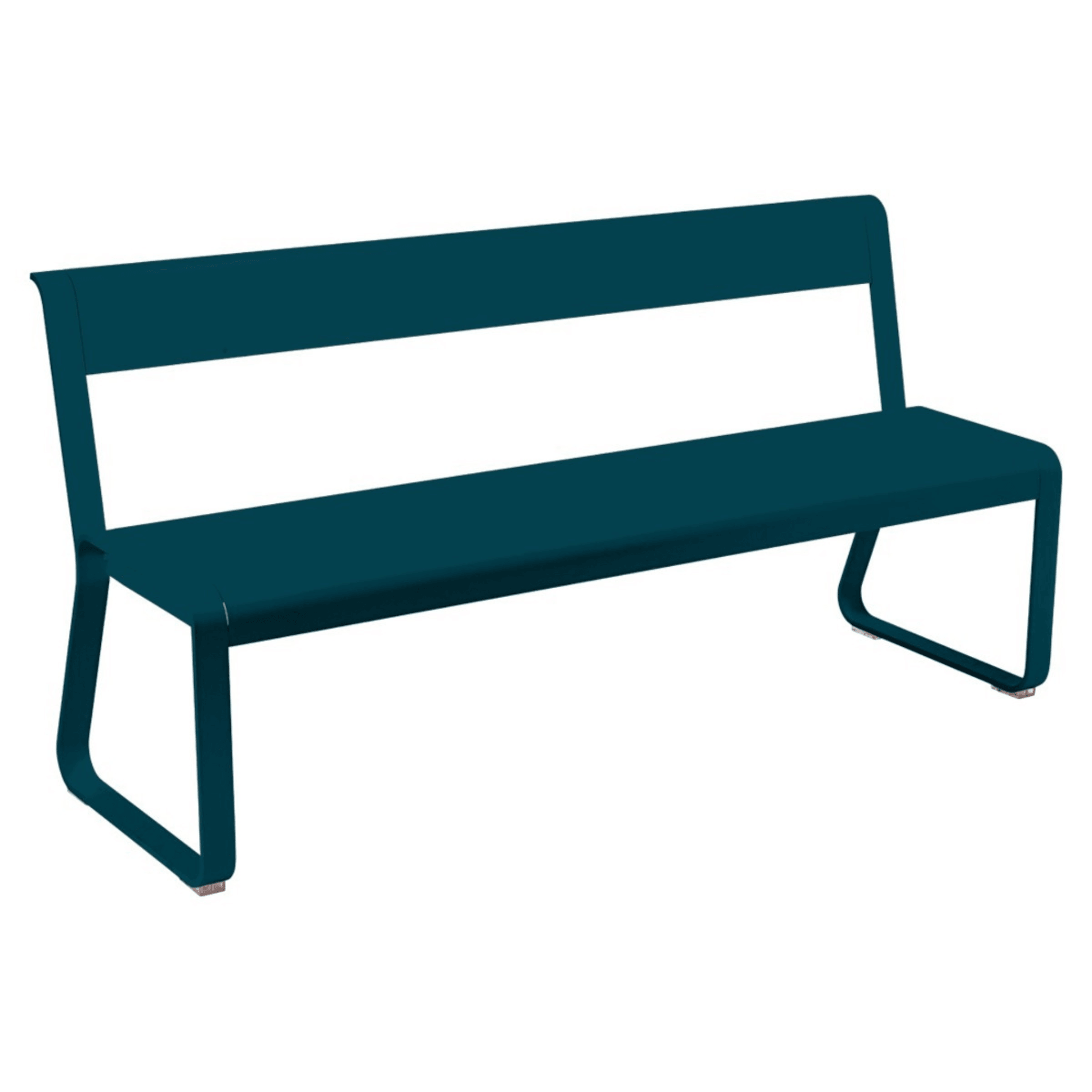 Bellevie Bench with Backrest - Sea Green Designs