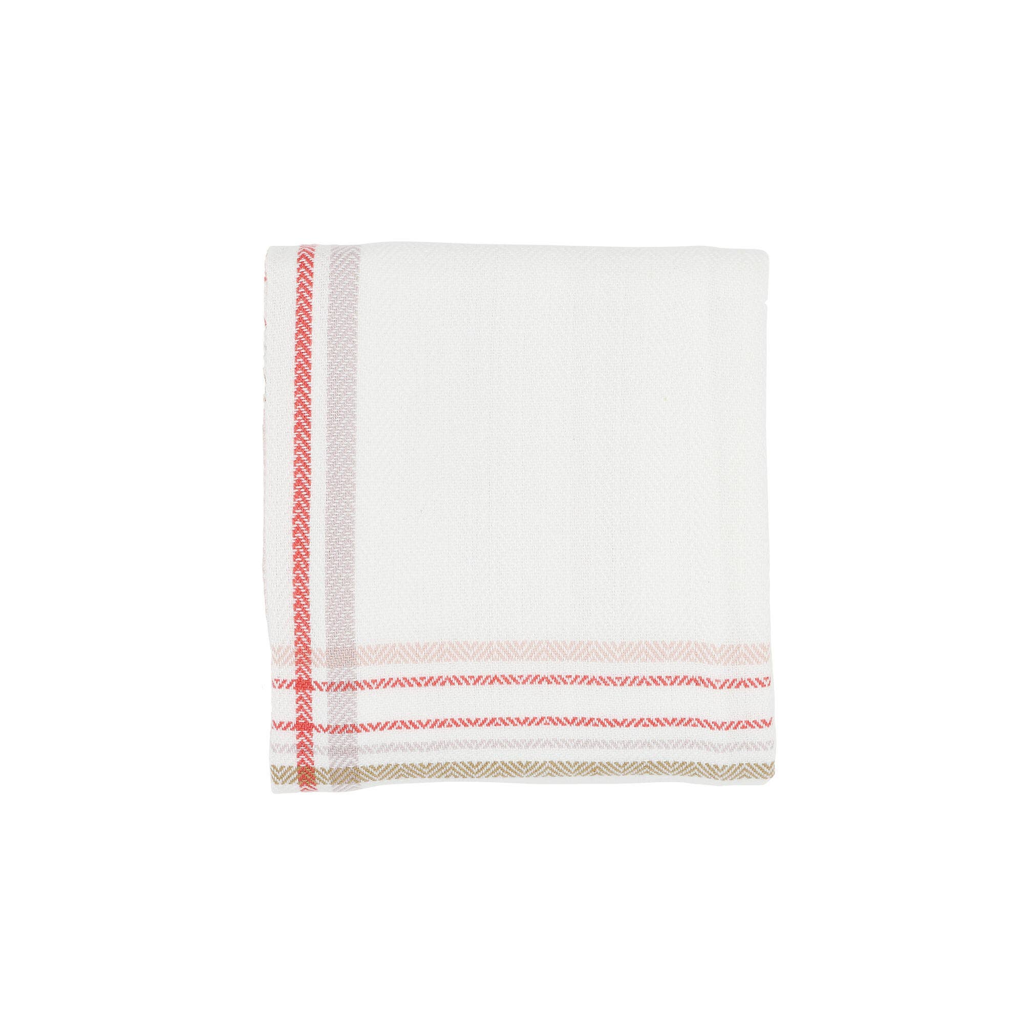 Kitchen Towel in Floral Check - Sea Green Designs