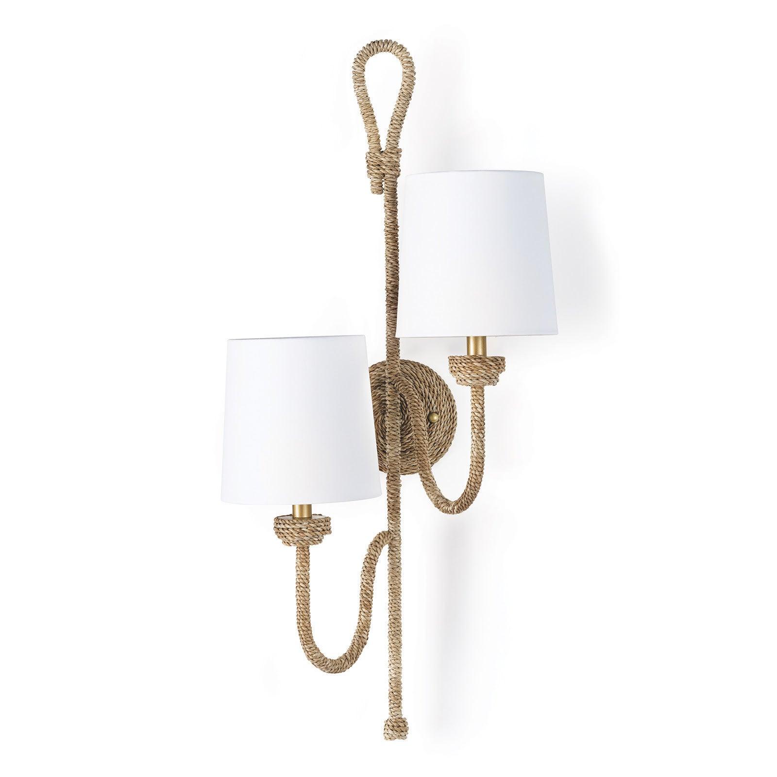 Bimini Sconce Double - Sea Green Designs