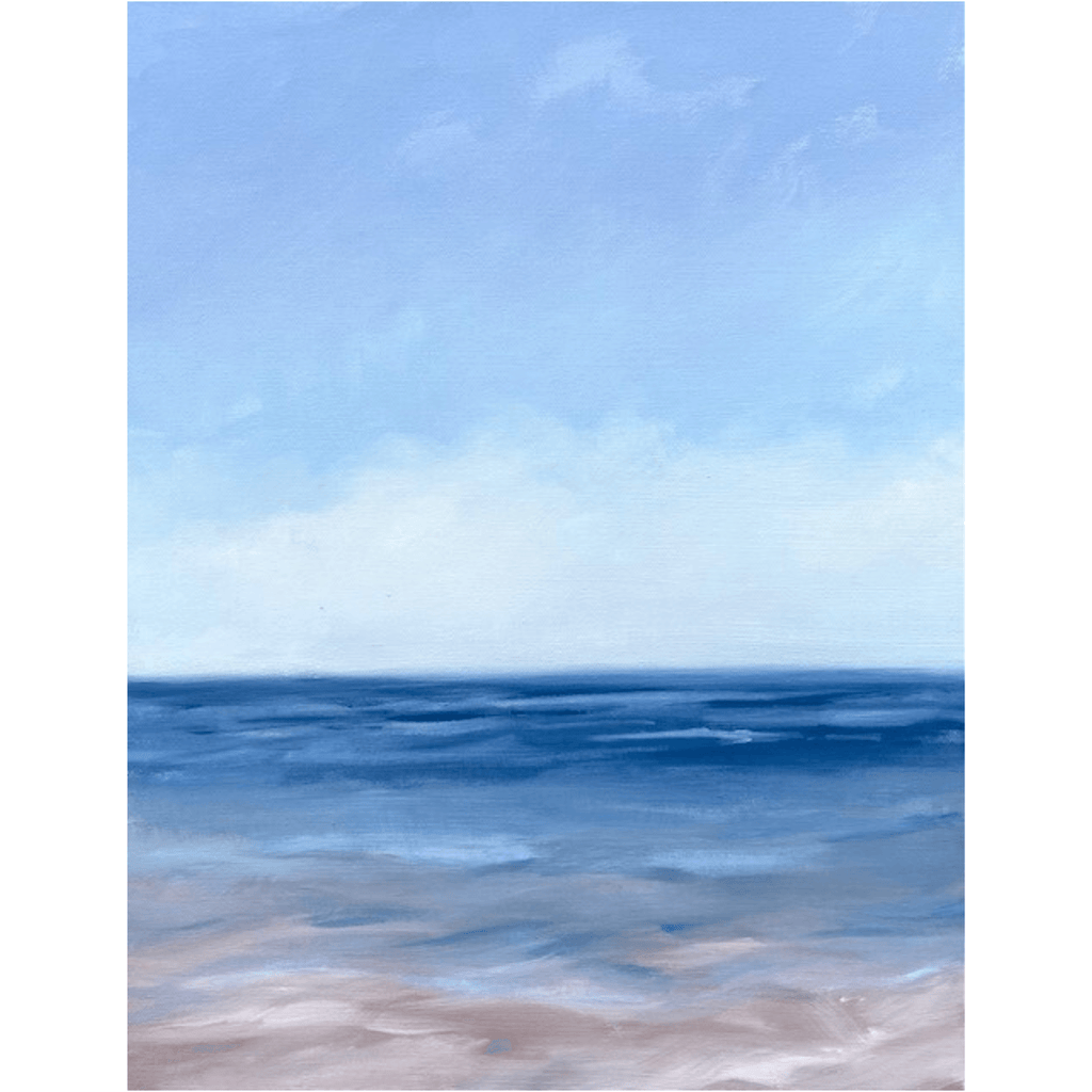 Blue Mist, Clear Day by Kathy Robinson - Sea Green Designs