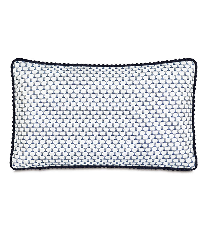 High Tide Embroidered Decorative Pillow - Sea Green Designs