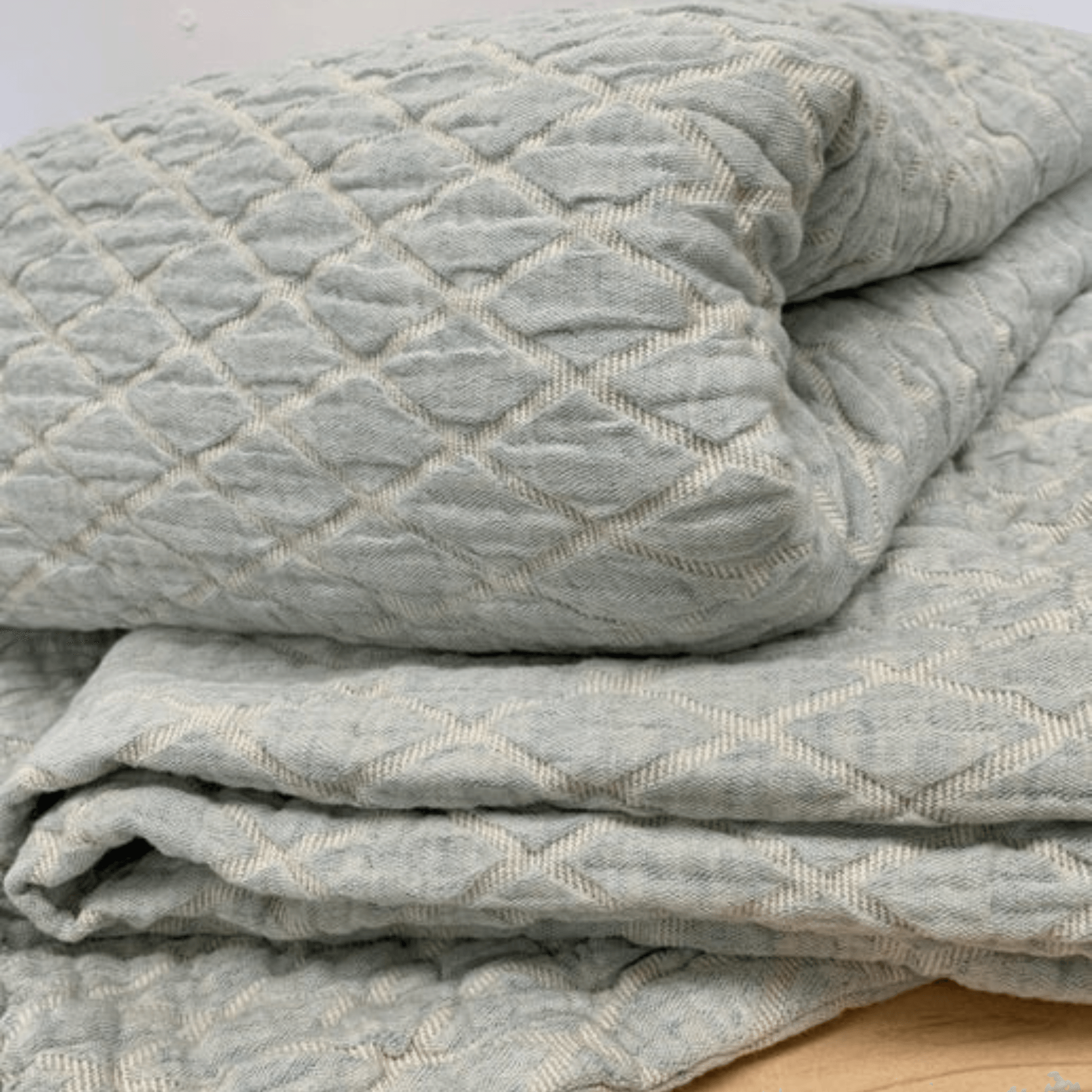 Boyce Coverlet - Sea Green Designs