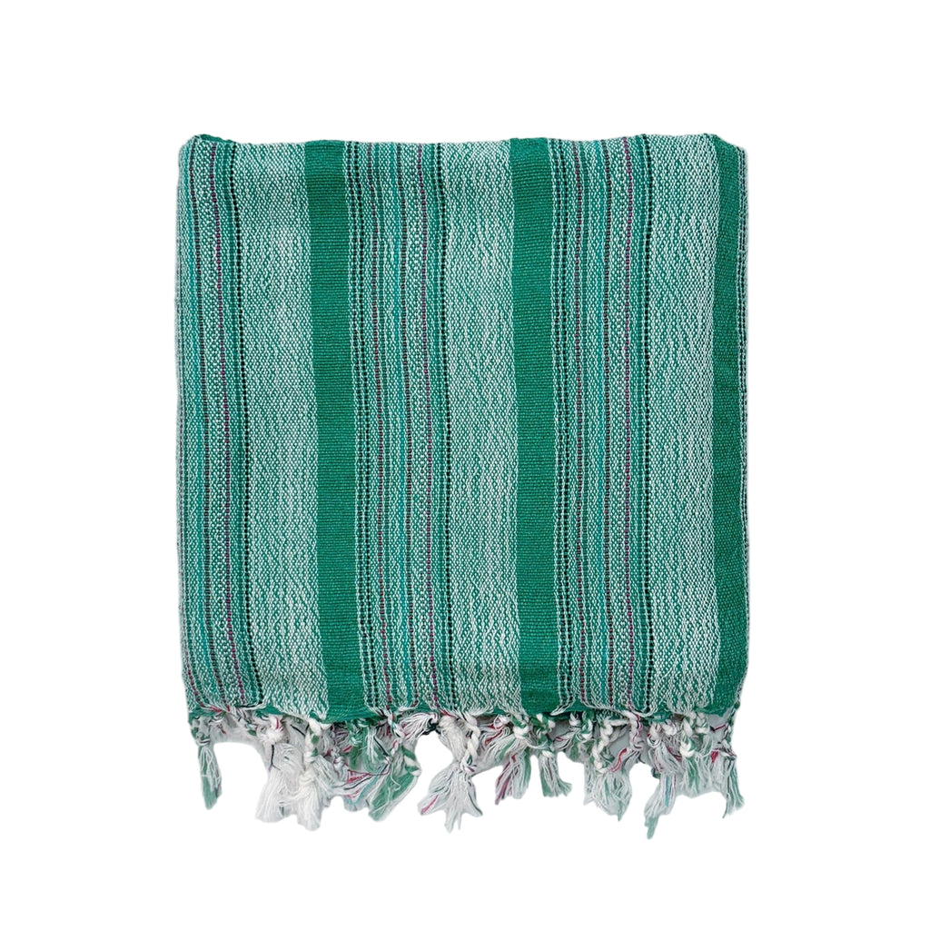 Green Teal Montauk Hand Towel - Sea Green Designs