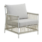 Caroline Lounge Chair Exterior | Dove White - Sea Green Designs