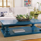 Catskill Cocktail Table in Blueberry Crisp - Sea Green Designs