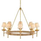 Vichy Chandelier - Sea Green Designs