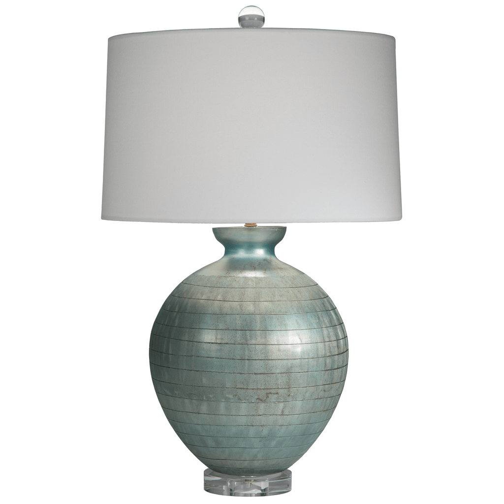 Cherie Steel Blue Lamp - Sea Green Designs