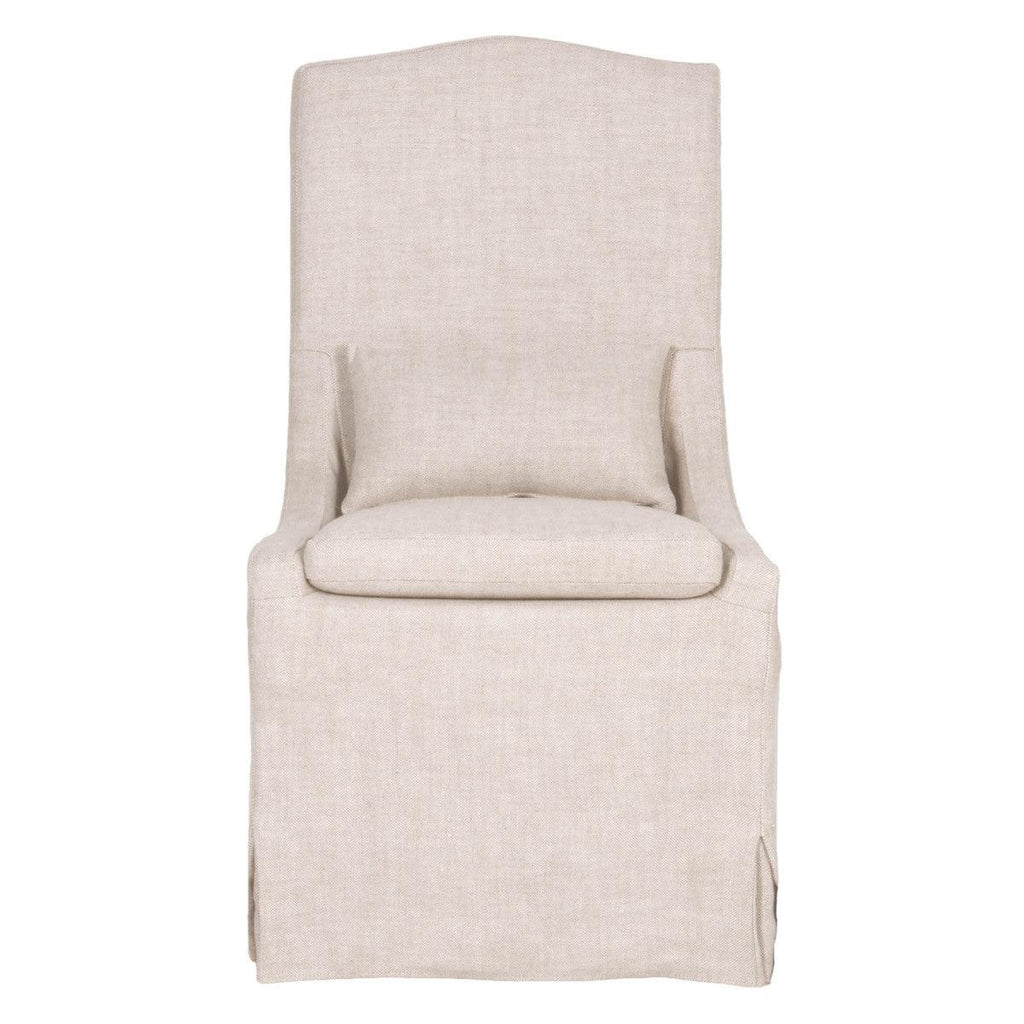 Colette Slipcover Dining Chair - Sea Green Designs