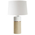 Sand Color Block Column Lamp - Sea Green Designs