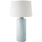 Hydrangea Light Blue Solid Column Lamp - Sea Green Designs