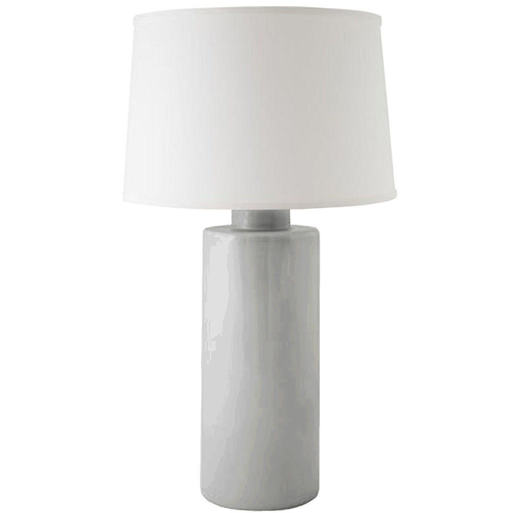 Light Gray Solid Column Lamp - Sea Green Designs