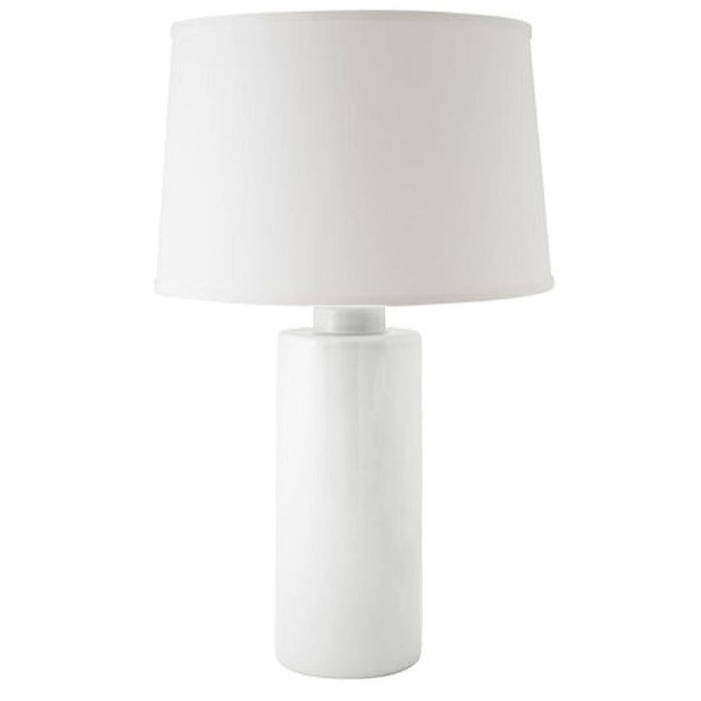 White Solid Column Lamp - Sea Green Designs