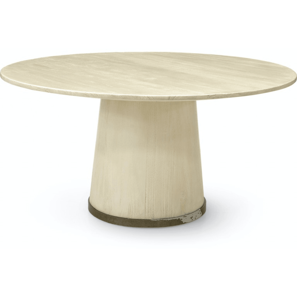 Conrad Dining Table 52” Gold - Sea Green Designs