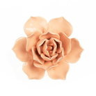 Coral Ceramic Flower: 6 Coral - Sea Green Designs