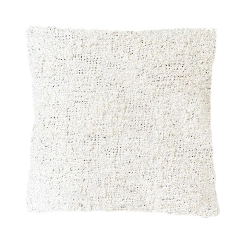 Cozy Cotton Bouclee Pillow - Sea Green Designs