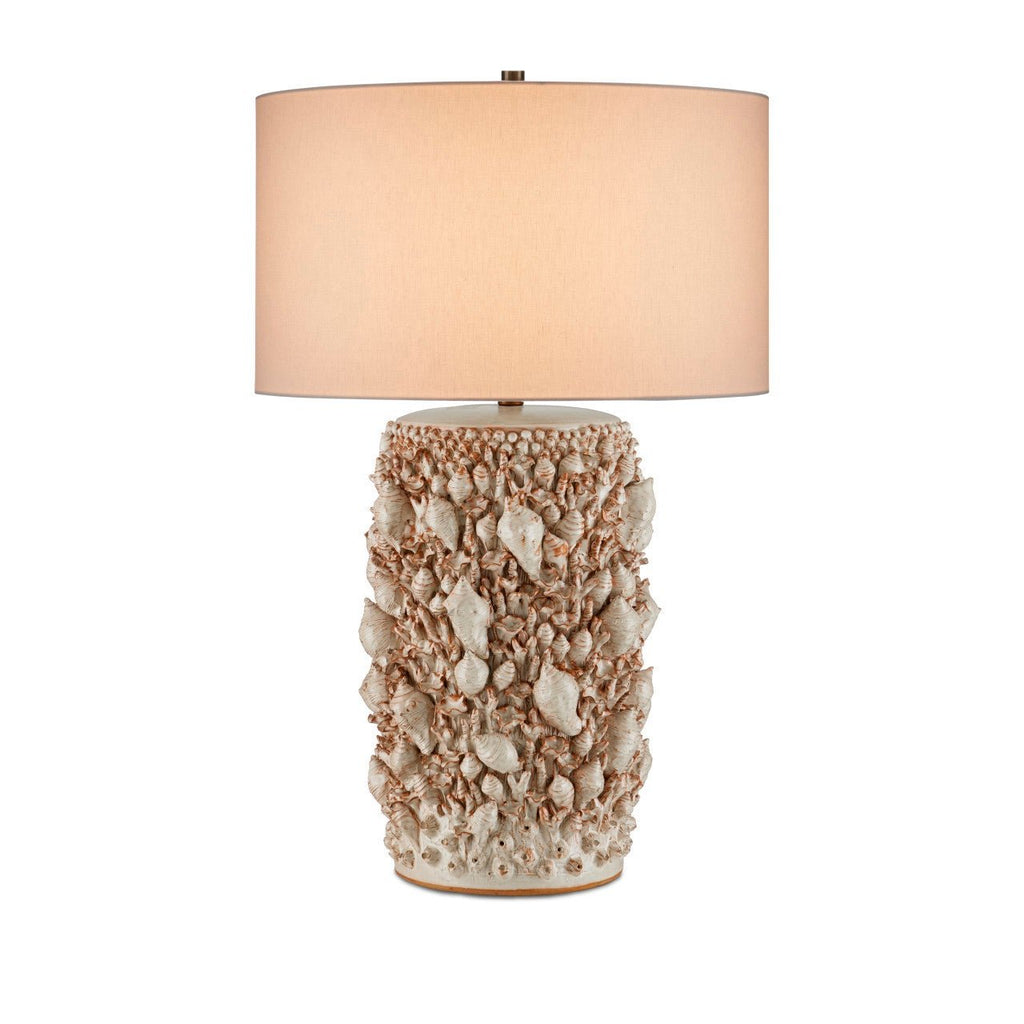 Corfu Ivory Table Lamp - Sea Green Designs