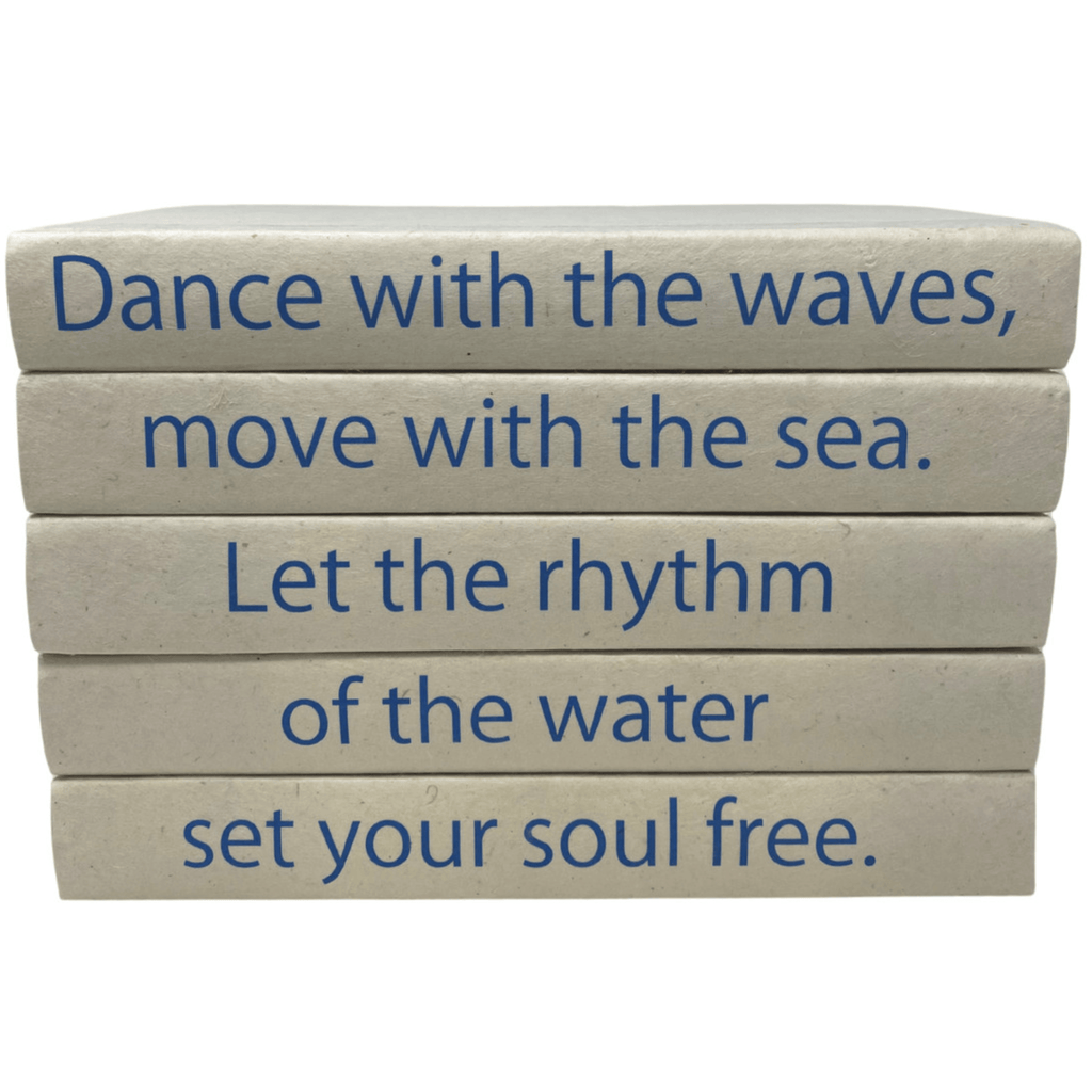 "Dance With The Waves" | 5 Vol Off-White - Sea Green Designs