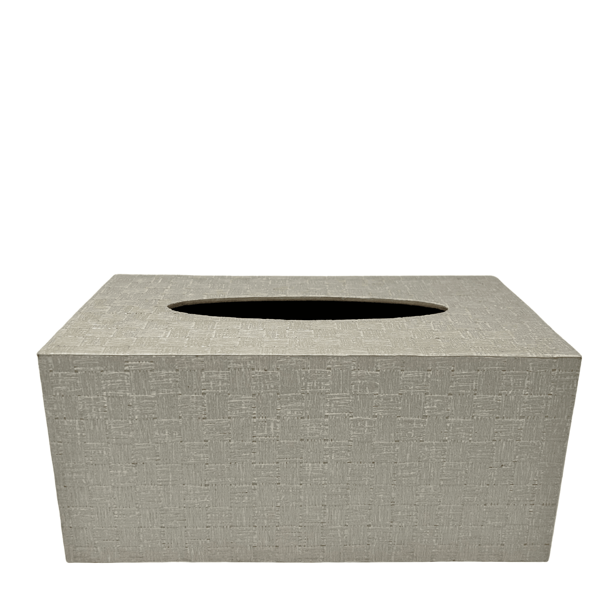 Deco Rectangular Tissue Box in Paderi Marshmellow Wallpaper - Sea Green Designs