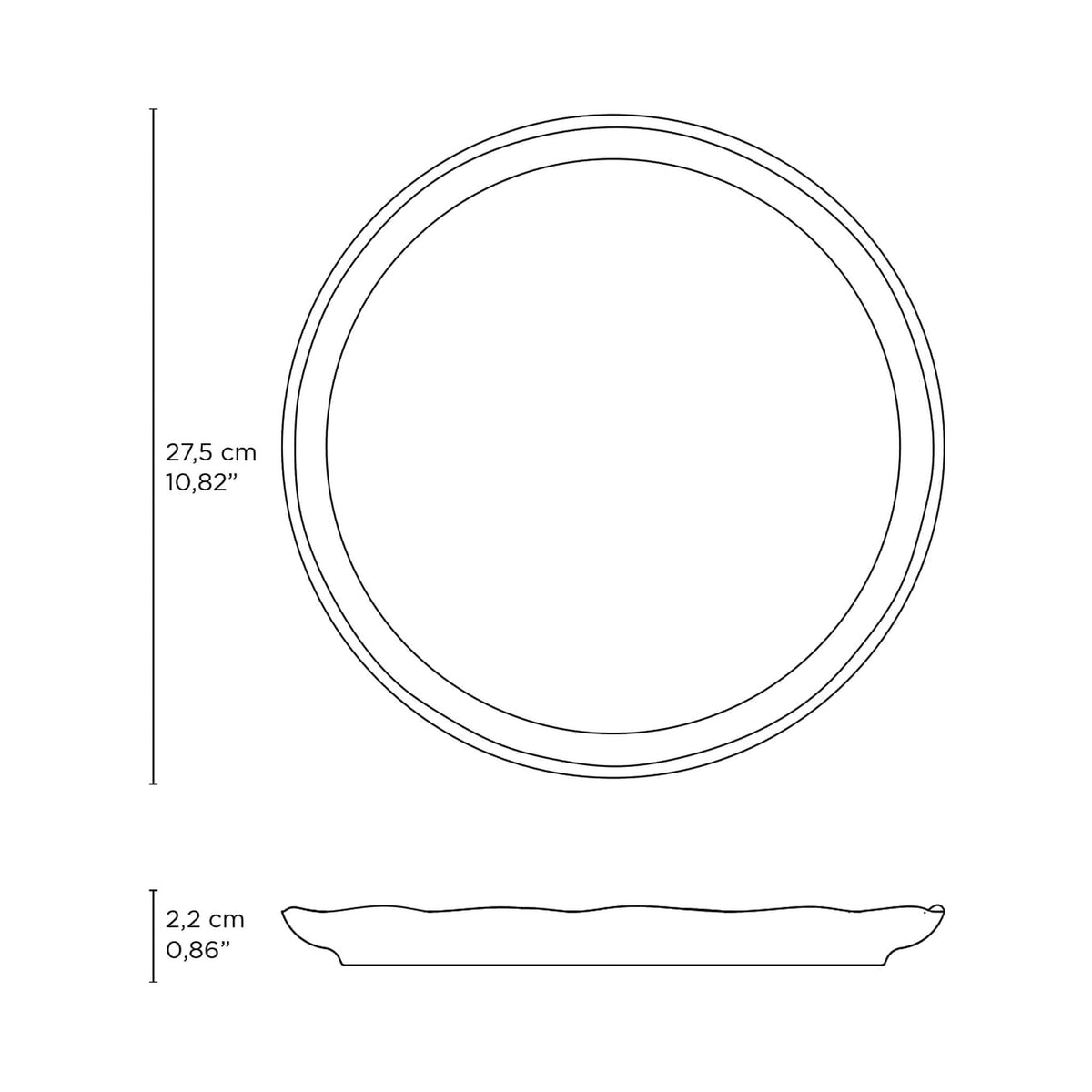 Dinner Plate, Set of 6