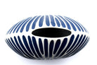 Diva Porcelain Bud Vase - Navy & White - Sea Green Designs