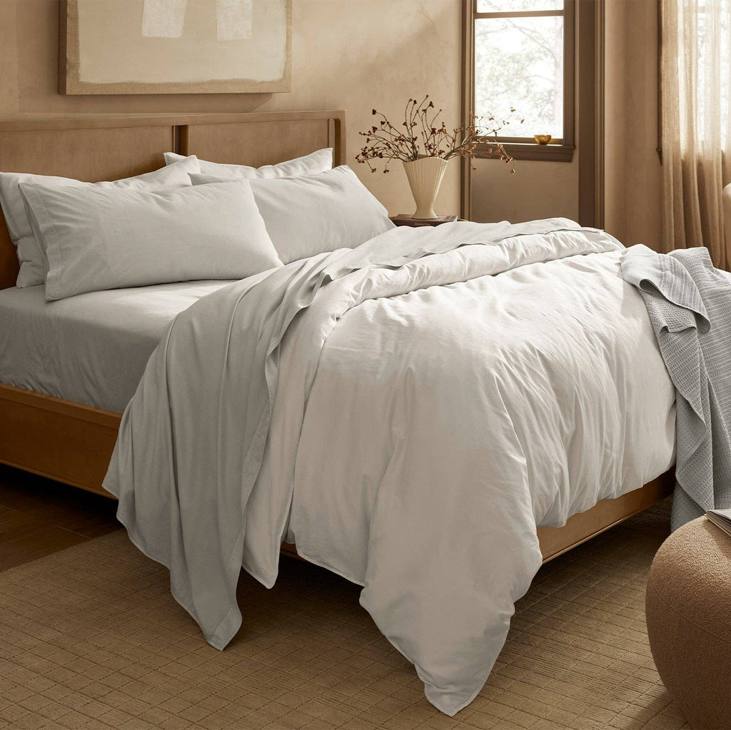 Signature Vintage Washed Sheet Set - Sea Green Designs