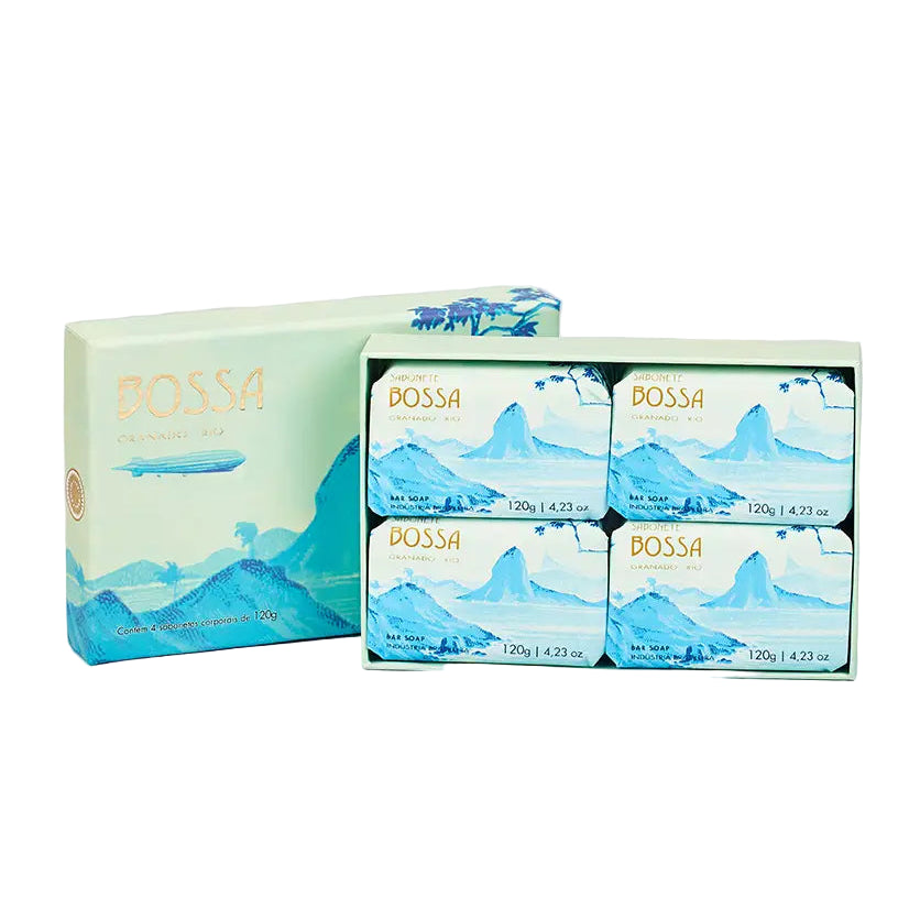 Bossa 4 Soaps Set - Sea Green Designs