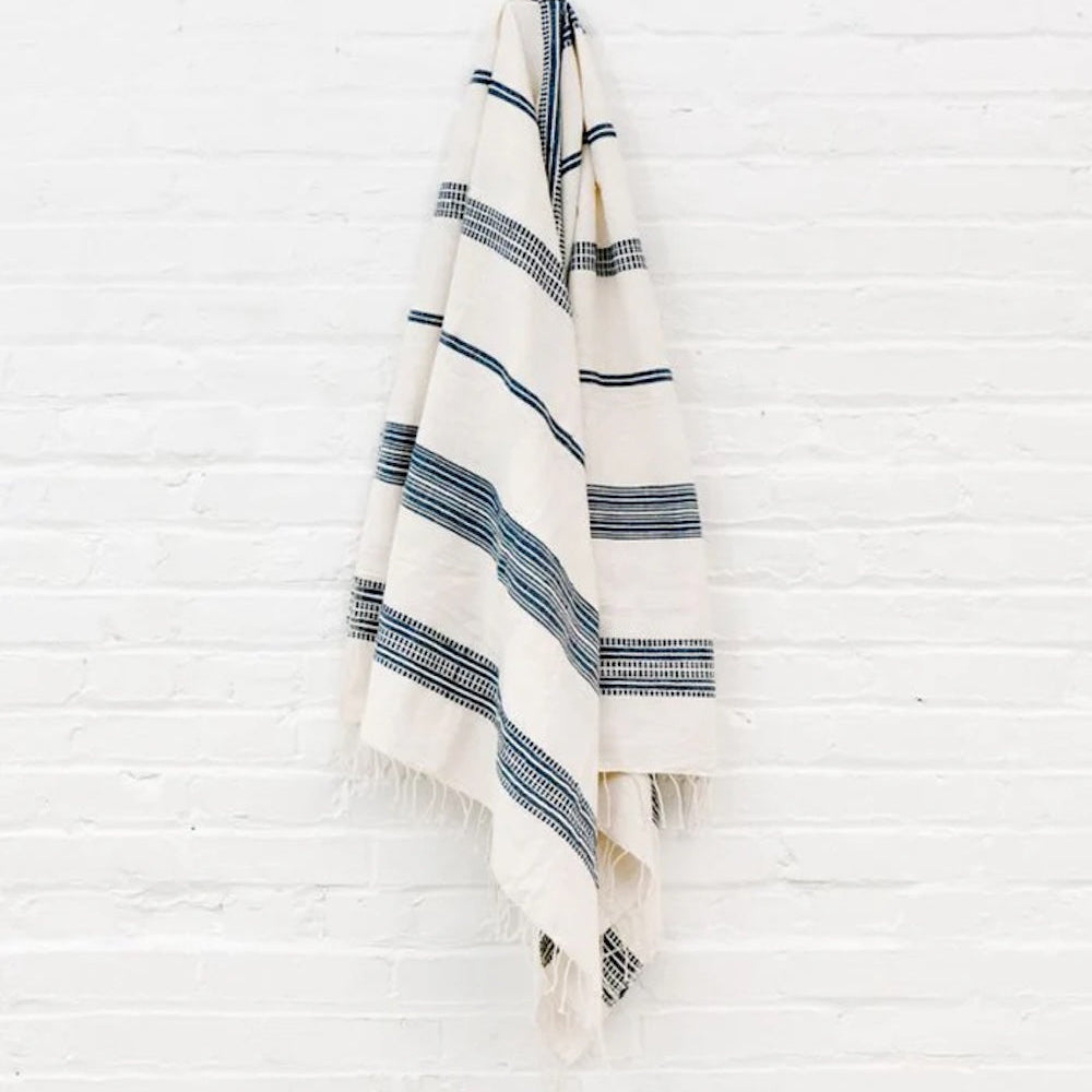 Aden Cotton Bath Towel - Sea Green Designs