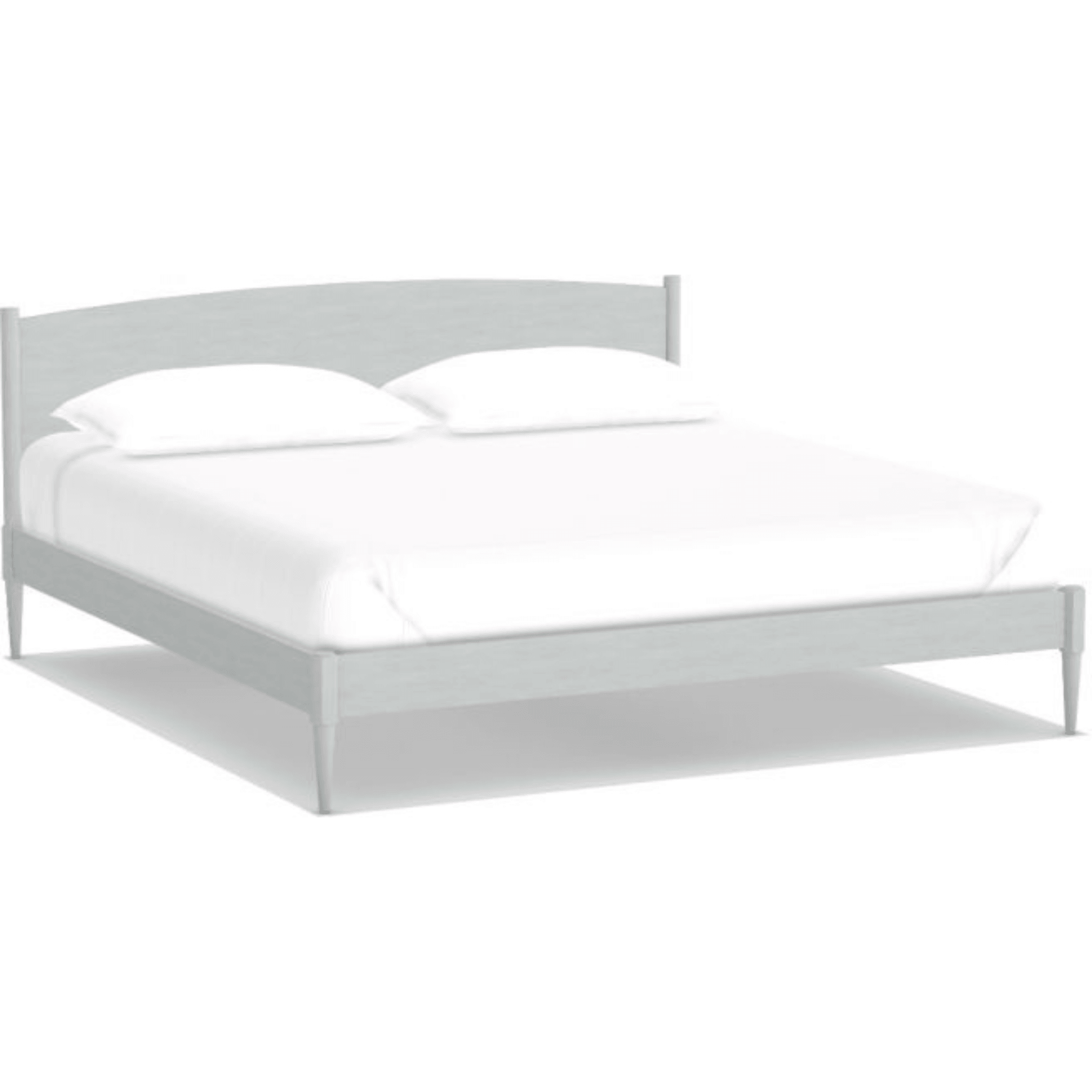 Enfield Low Platform Bed - Sea Green Designs