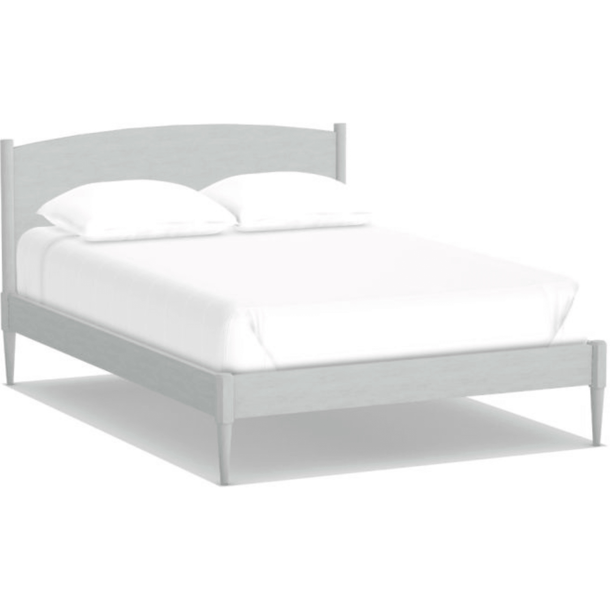 Enfield Low Platform Bed - Sea Green Designs