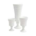 Erin White Vase - Sea Green Designs