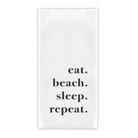 Face to Face Thirsty Boy Towel - Sea Green Designs