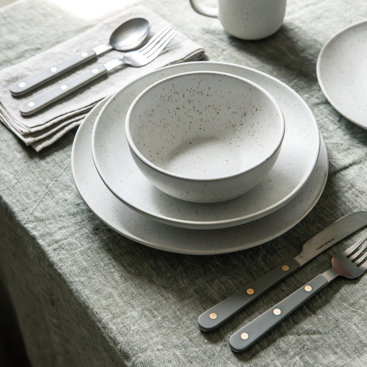 Fieldstone Dinnerware Place Setting
