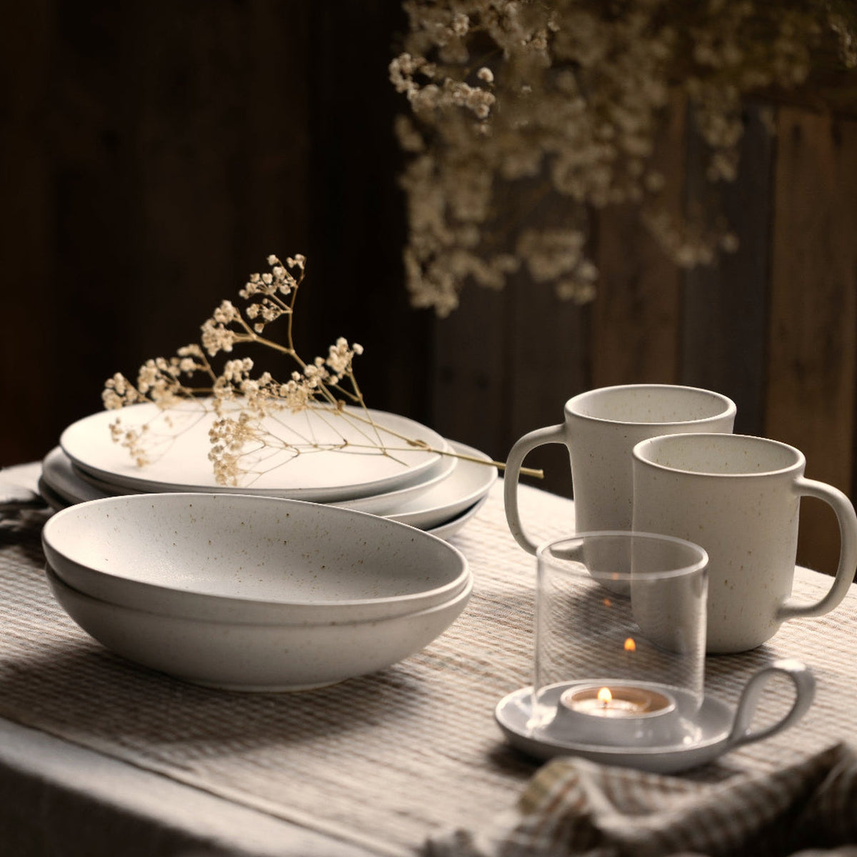 Fieldstone Dinnerware Place Setting