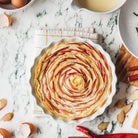 Fieldstone Ruffle Pie Dish